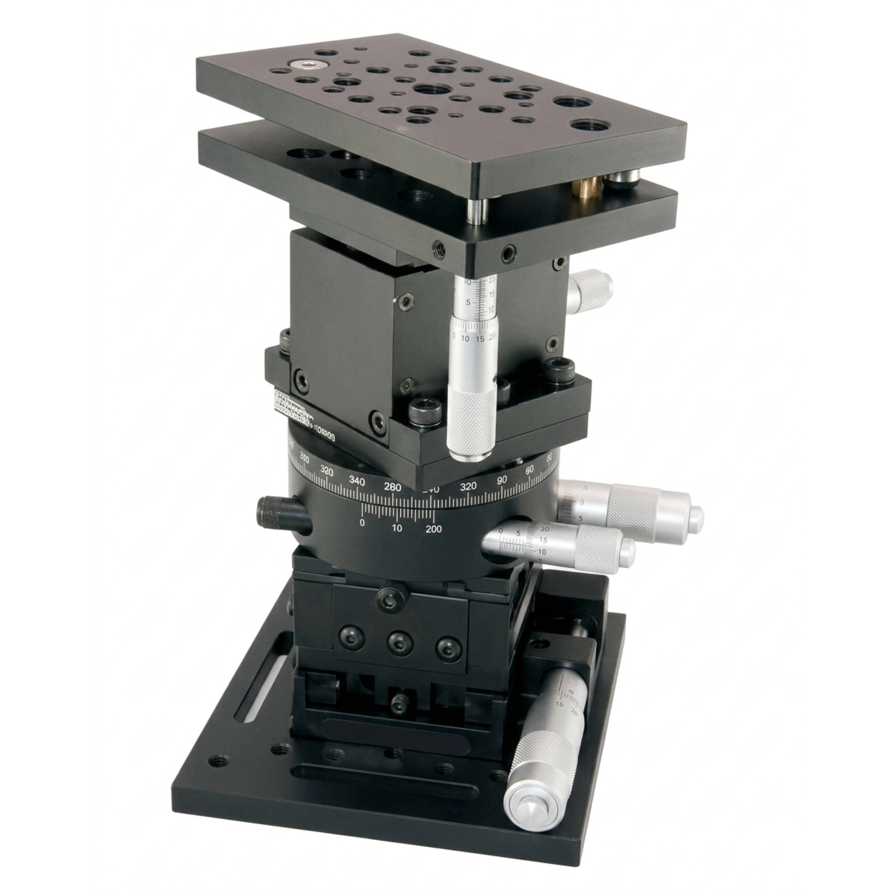 Media: MSE PRO LSSZ-06-01 Assembled XYZ and Rotary/Tilting(6 Axis) Positioning Stages

