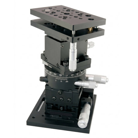 Media: MSE PRO LSSZ-06-01 Assembled XYZ and Rotary/Tilting(6 Axis) Positioning Stages

