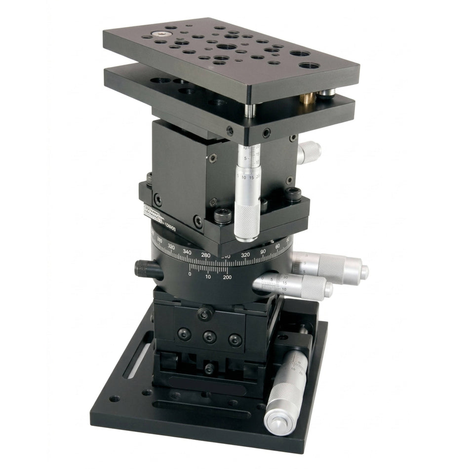 Media: MSE PRO LSSZ-06-01 Assembled XYZ and Rotary/Tilting(6 Axis) Positioning Stages

