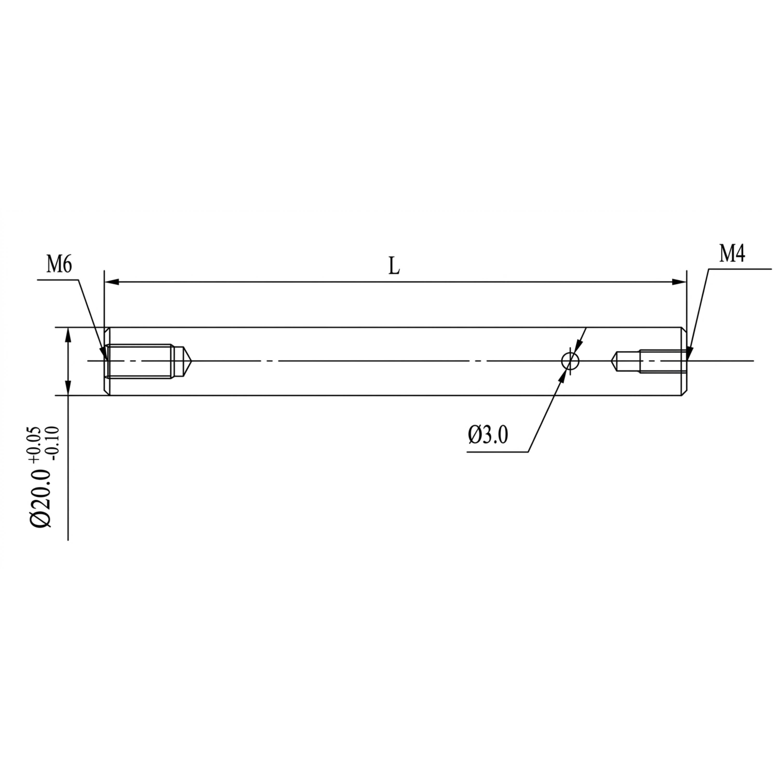 MSE PRO LSZG3-25 Optical Post and Post Holders