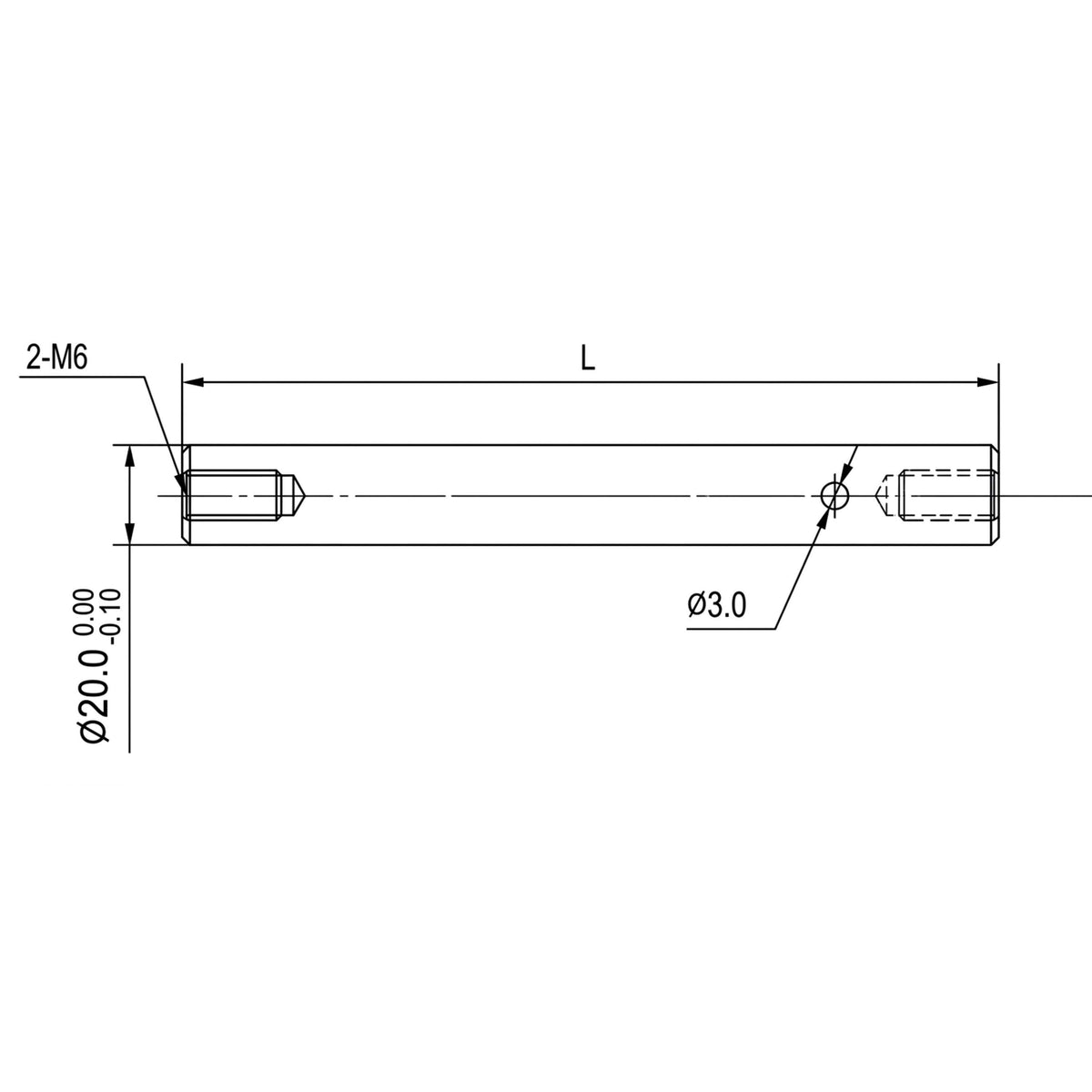 MSE PRO LSZG3-100 Optical Post and Post Holders