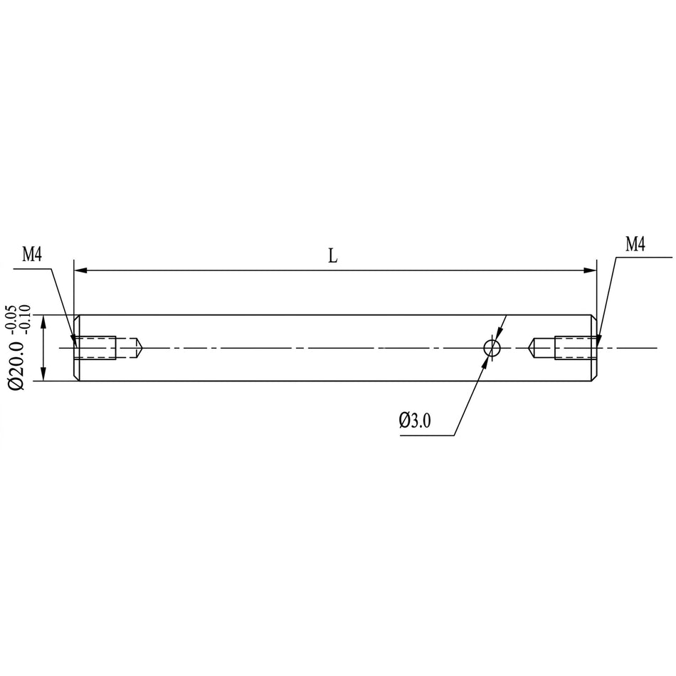 MSE PRO LSZG4-150 Optical Post and Post Holders