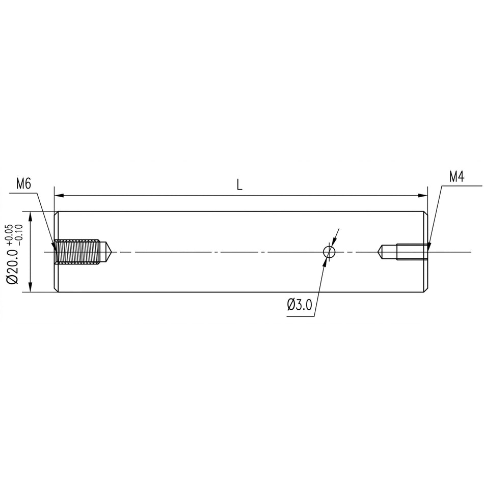MSE PRO LSZG5-25 Optical Post and Post Holders