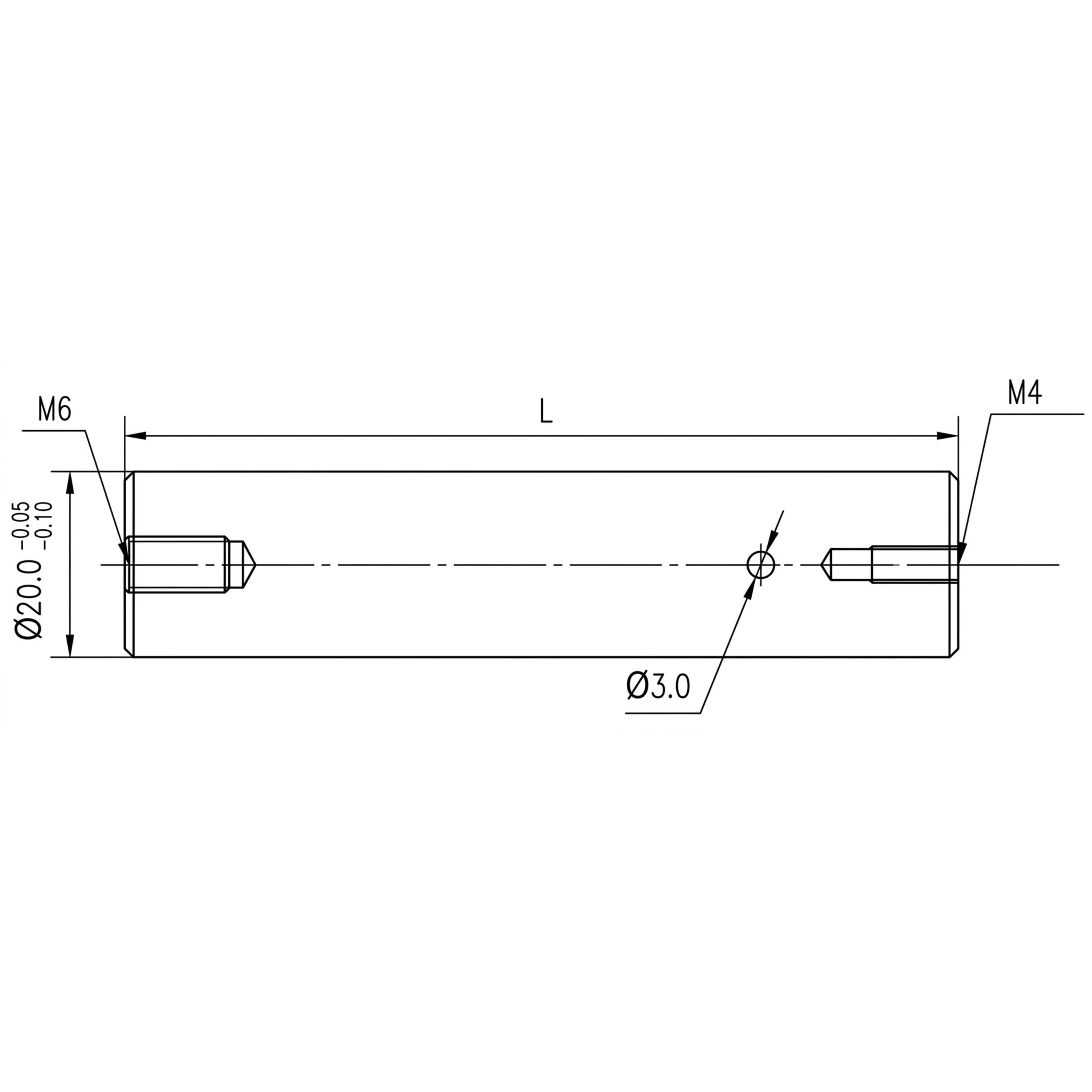 MSE PRO LSZG5-50 Optical Post and Post Holders