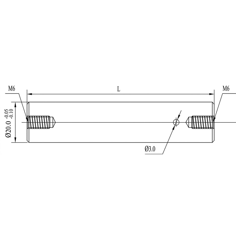 MSE PRO LSZG6-150 Optical Post and Post Holders