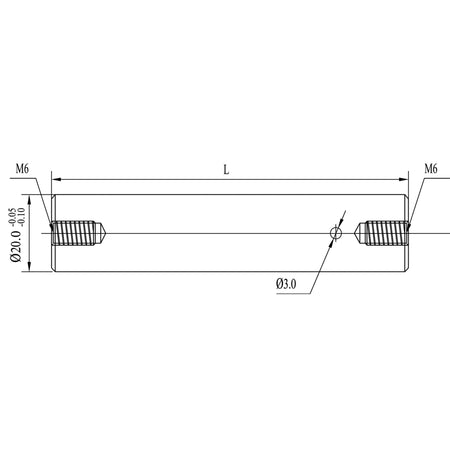MSE PRO LSZG6-300 Optical Post and Post Holders