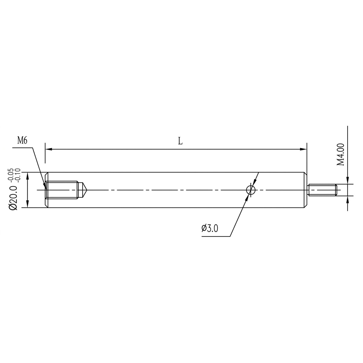 MSE PRO LSZG7-25 Optical Post and Post Holders