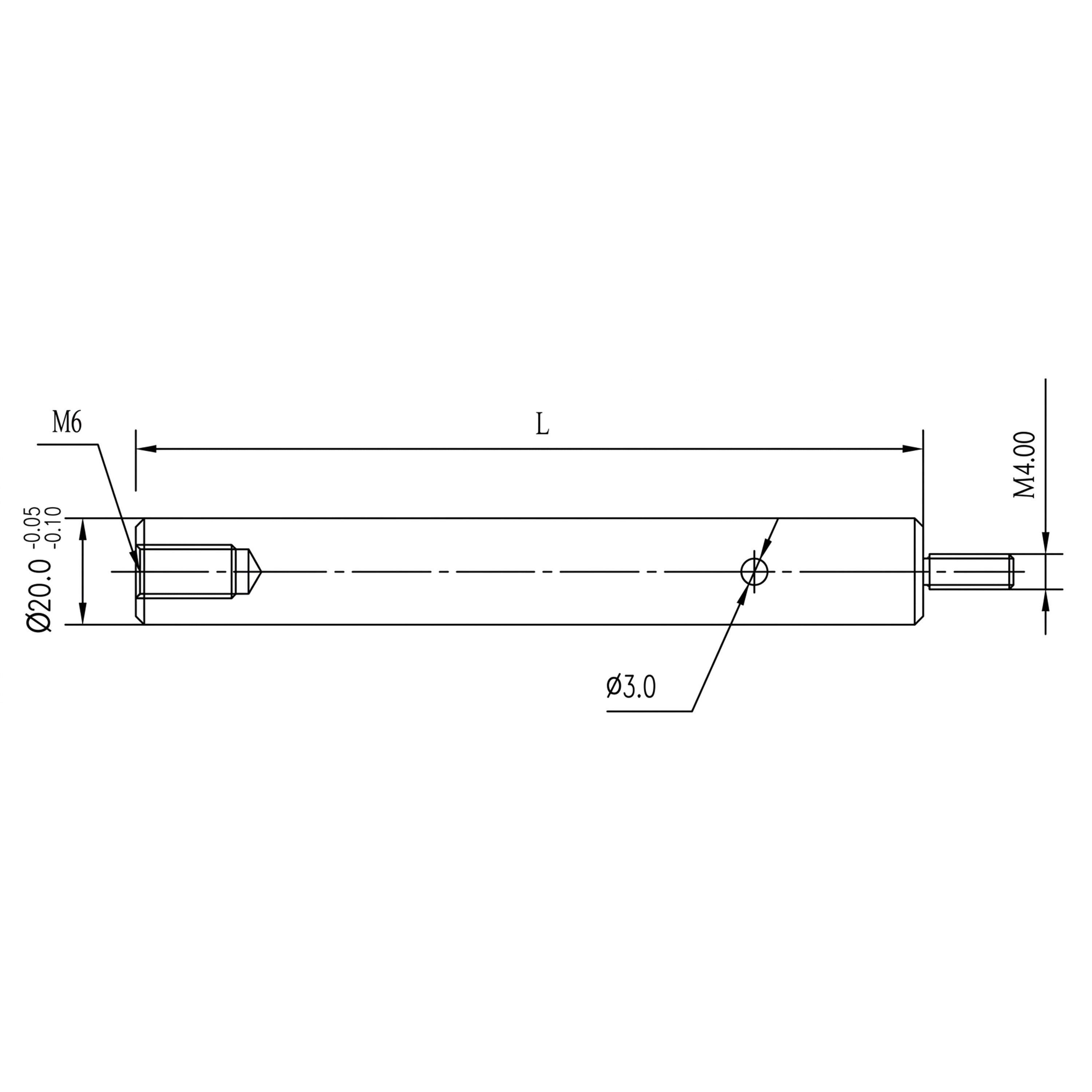 MSE PRO LSZG7-25 Optical Post and Post Holders