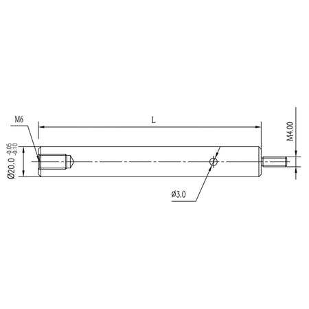 MSE PRO LSZG7-25 Optical Post and Post Holders