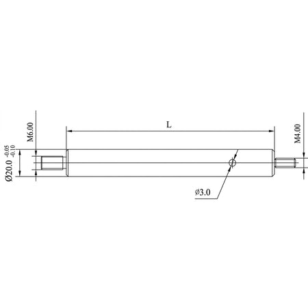 MSE PRO LSZG8-50 Optical Post and Post Holders