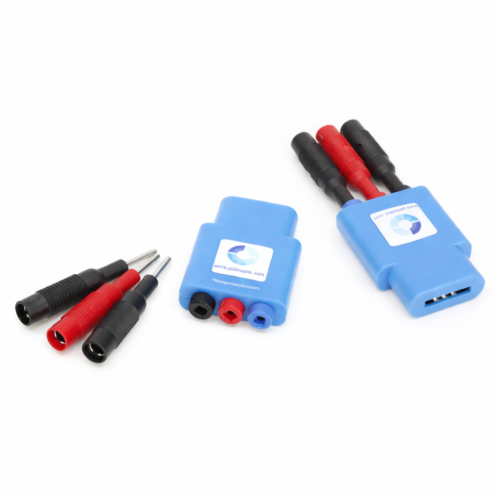 BASi Screen printed electrode connector banana clips (4mm) - Electrochemical Products - BASi - MSE Supplies