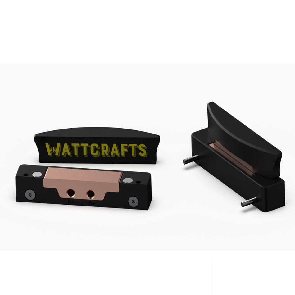 Opposite Tabs Adapter for Standard 80mm*80mm Wattcrafts Pouch Cell Holder - Battery Equipment - Wattcrafts - MSE Supplies