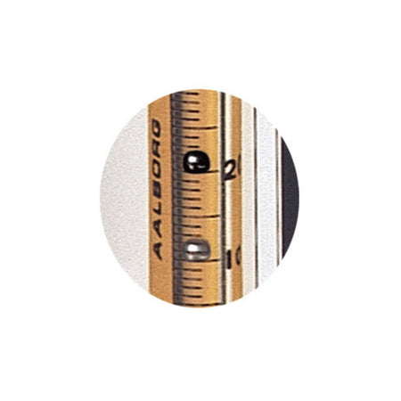 Aalborg P-Meter 1-Tube 65 mm Stainless Steel CV Inlet Viton-A Seals 1/8" FNPT (500ml/Min. Water)