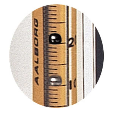 Aalborg P-Meter 1-Tube 65 mm Aluminum CV Inlet Buna-N Seals 1/8" FNPT - 2l/Min (Air)