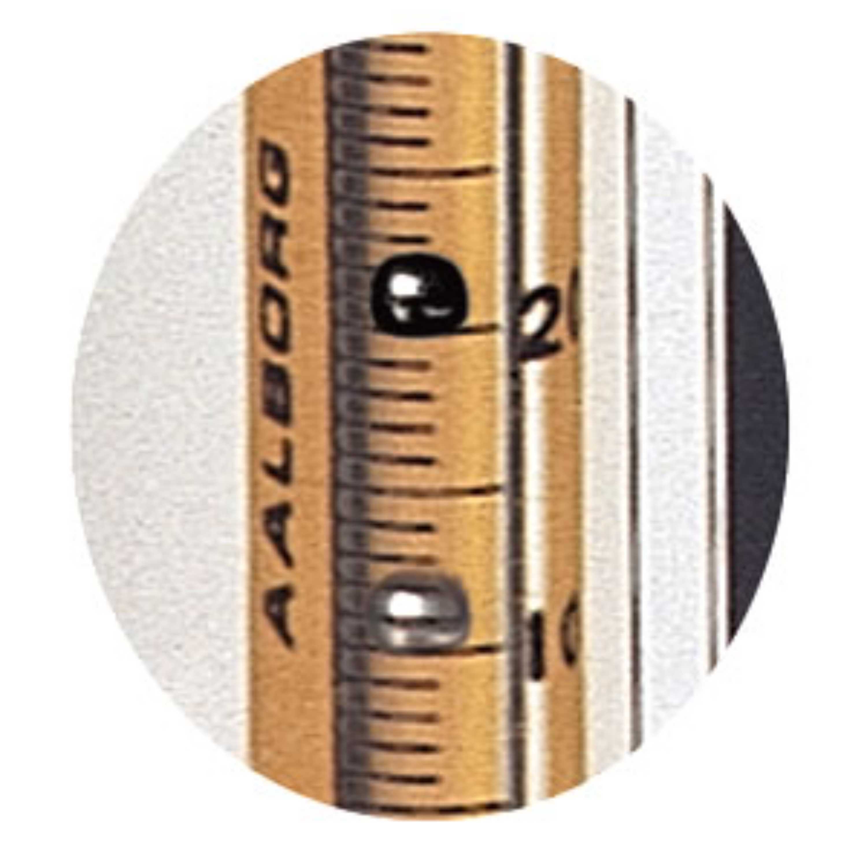Aalborg P-Meter 1-Tube 65 mm Aluminum CV Inlet Buna-N Seals 1/8" FNPT - 1000ml/Min (Air)