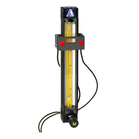 Aalborg P-Meter 1-Tube 65 mm Aluminum CV Inlet Buna-N Seals 1/8" FNPT - 25l/Min (Air)
