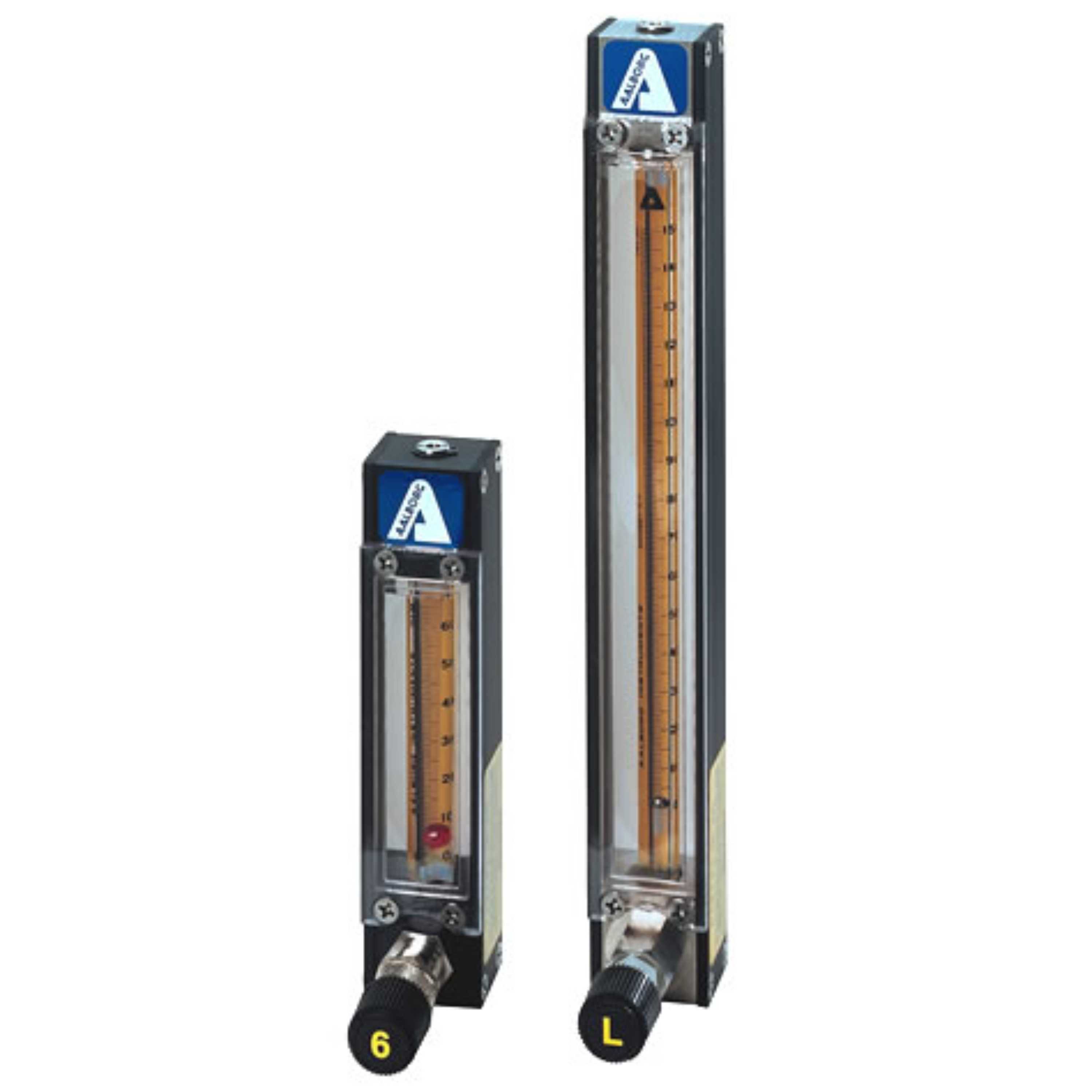 Aalborg P-Meter 1-Tube 65 mm Aluminum CV Inlet Buna-N Seals 1/8" FNPT - 25l/Min (Air)