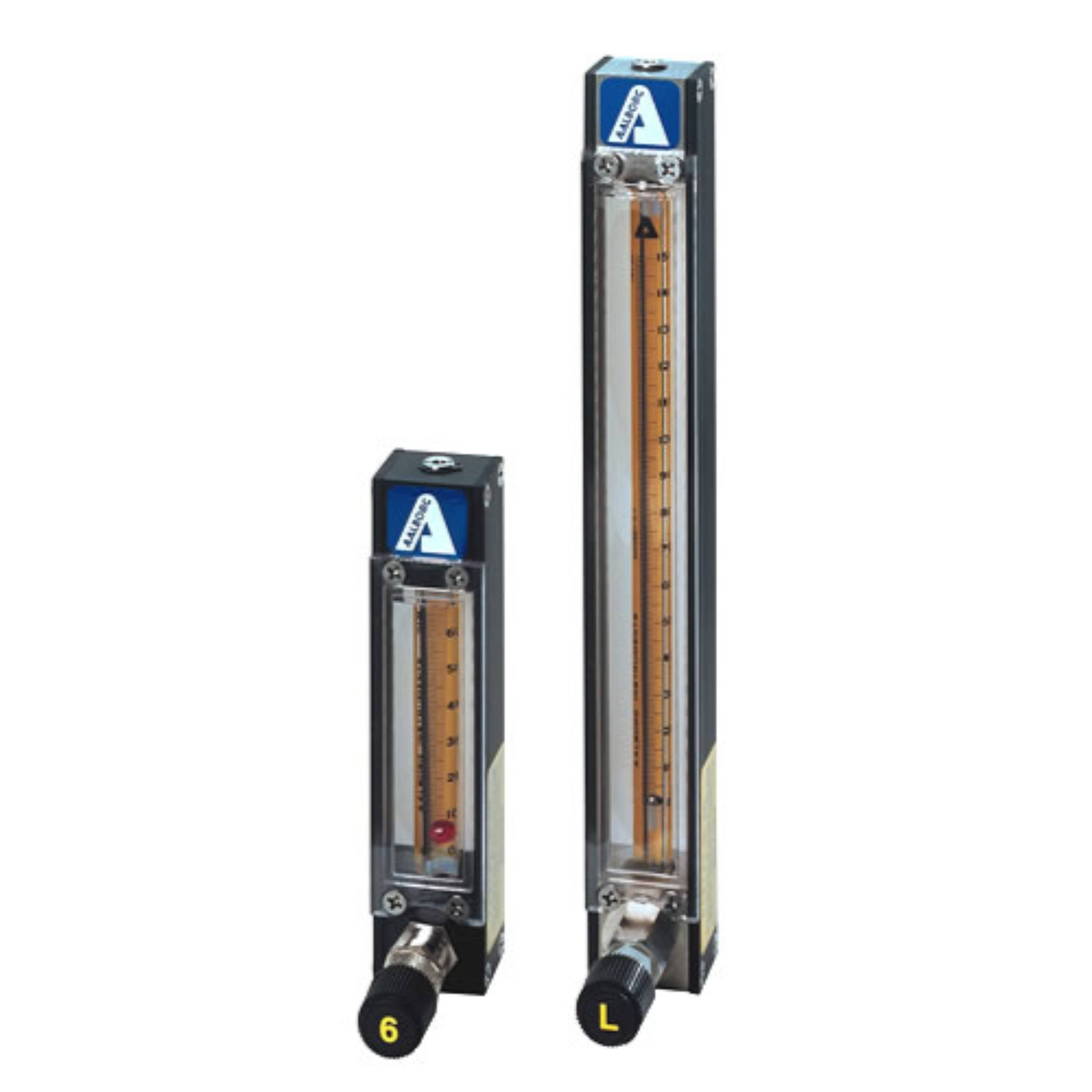 Aalborg P-Meter 1-Tube 150 mm 316 Stainless Steel CV Inlet Viton-A Seals 1/8" FNPT (23l/Min. Air)