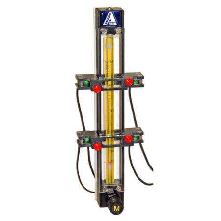 Aalborg P-Meter 1-Tube 150 mm 316 Stainless Steel CV Inlet Viton-A Seals 1/8" FNPT (52ml/Min. Air)