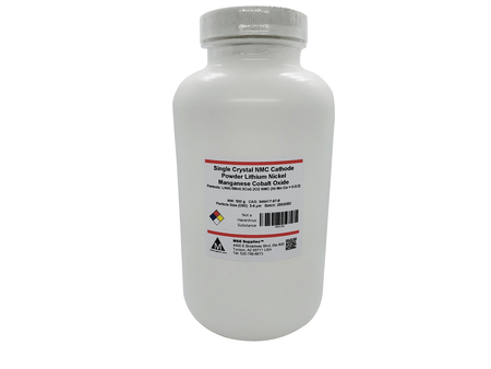 MSE PRO Single Crystal NMC 532 Cathode Powder 500g, Lithium Nickel Manganese Cobalt Oxide, LiNi<sub>0.5</sub>Mn<sub>0.3</sub>Co<sub>0.2</sub>O<sub>2</sub>, Battery Consumables, MSE Supplies LLC, MSE Supplies