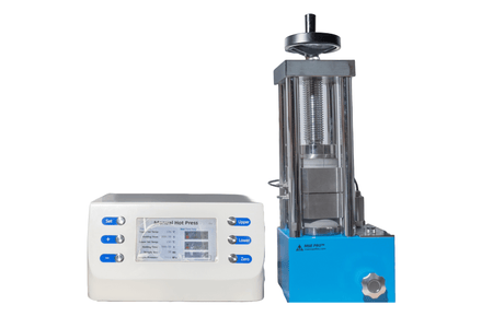MSE PRO 24-Ton Benchtop Heated Lab Press (500°C) with Dual Flat Heating Plates (100x100 mm), Pellet Press Die Set, MSE Supplies LLC, MSE Supplies