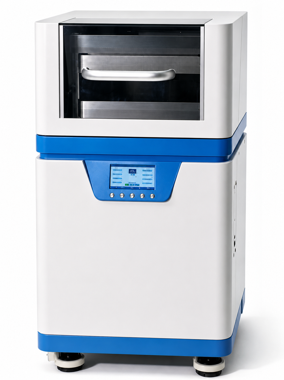 MSE PRO 25-Ton Automatic Benchtop Heated Lab Press (300°C) with Dual Flat Heating Plates (180x180 mm)