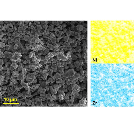 Ampcera® Lithium Zirconium Oxide (0.4wt%) Coated Single Crystal Ni82 Cathode Powder - Battery Consumables - Ampcera - MSE Supplies