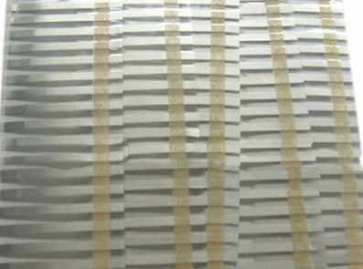 MSE PRO 8mm Wide Aluminum Tab as Positive Terminal for Pouch Cell, 50pcs, Battery Consumables, MSE Supplies LLC, MSE Supplies