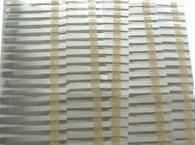 MSE PRO 8mm Wide Nickel Tab with Adhesive Polymer Tap as Negative Terminal for Pouch Cell, 50pcs, Battery Consumables, MSE Supplies LLC, MSE Supplies