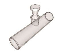 MSE PRO Cylinder Type Cuvettes With Stopper, 100mm Path Length, ES Quartz Glass (190 nm - 2500 nm), Laboratory Spectrometers and Spectrophotometers, MSE Supplies LLC, MSE Supplies