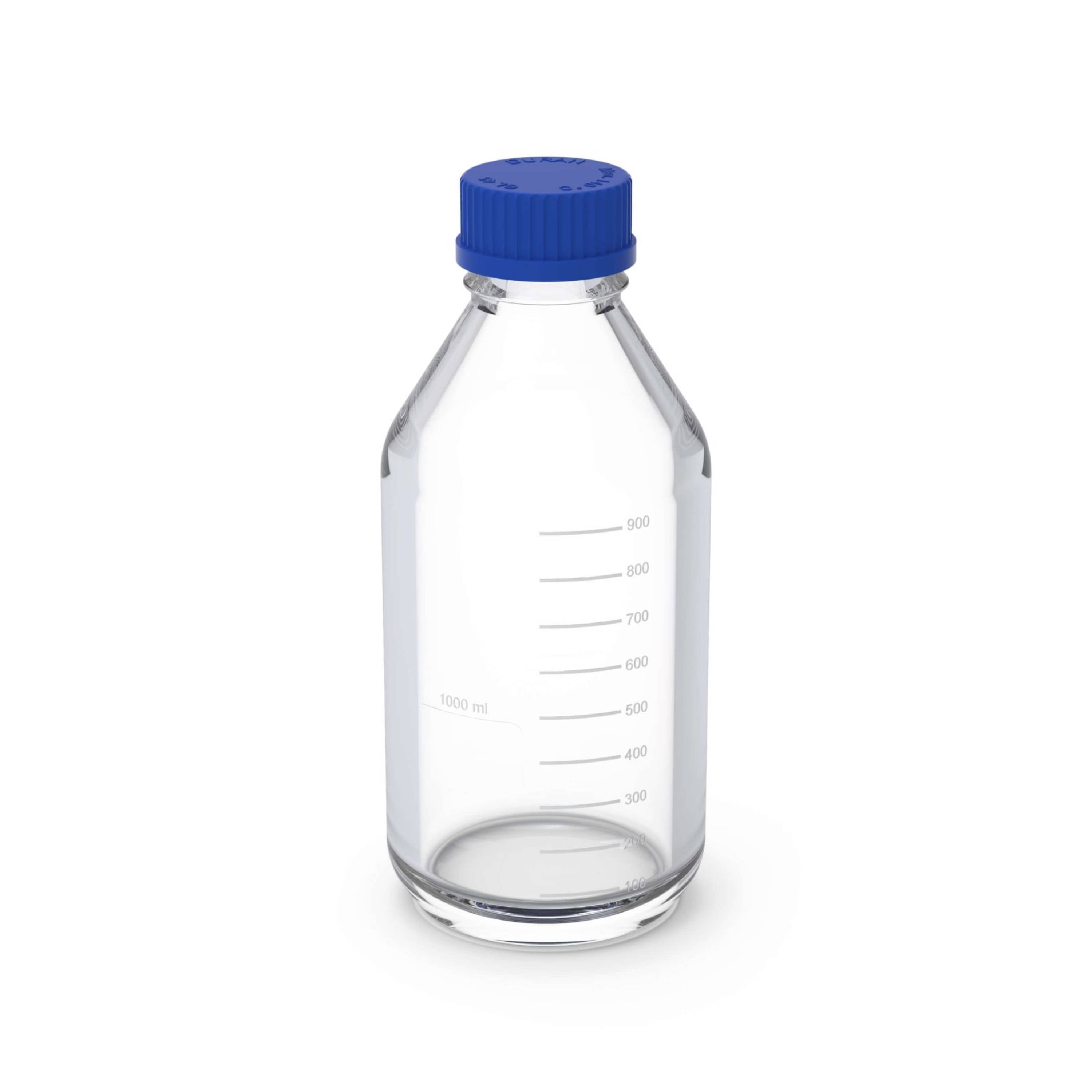 b.safe Laboratory Flasks (GL 45, 1000 ml ) (PP/Glas )