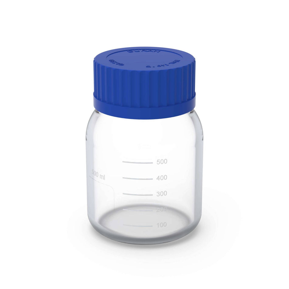 b.safe Laboratory Flasks (GLS 80, 500 ml ) (PP/Glas )