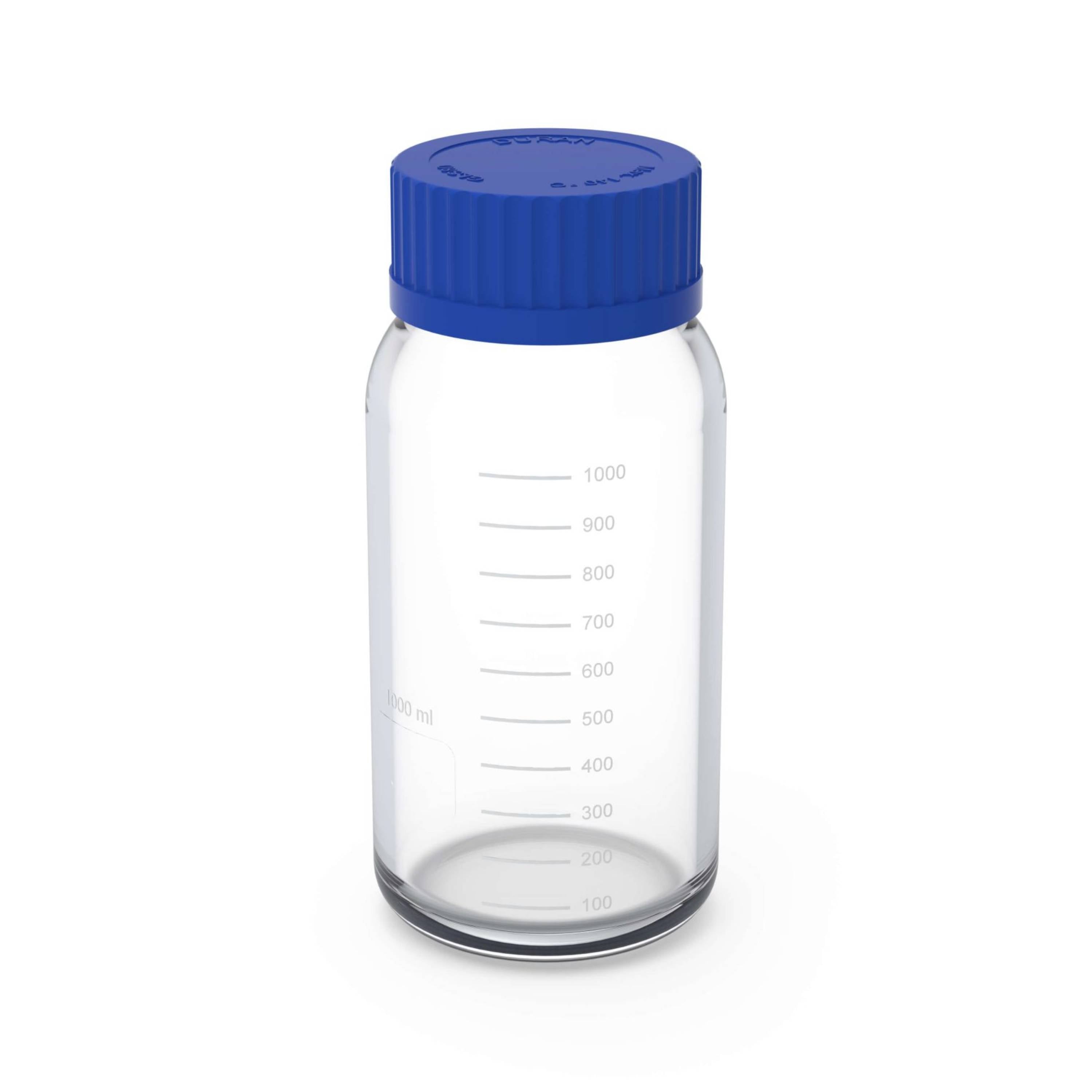 b.safe Laboratory Flasks (GLS 80, 1000 ml ) (PP/Glas )