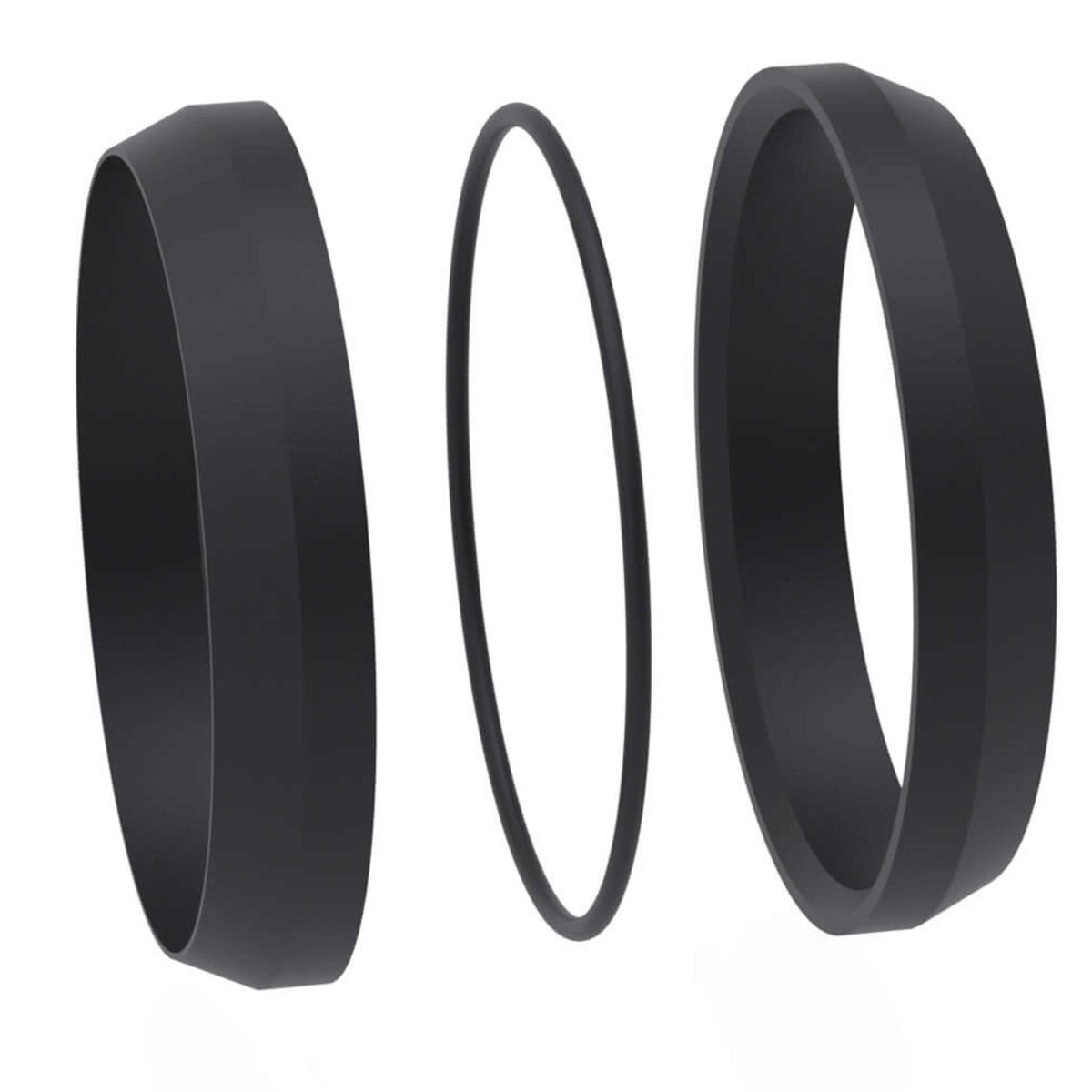 b.safe Sealing Ring Kit for Waste Pipes (Ø 32 x 35,5, H 6 mm ) (PTFE-EX, EPDM )