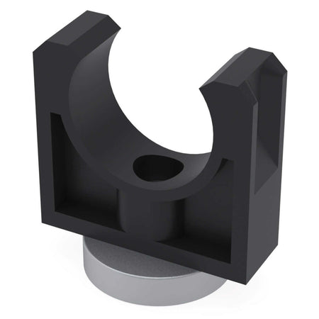 b.safe Magnet Holder for Waste Pipes (L x Ø x H 48 x 32 x 51 mm ) (PE )