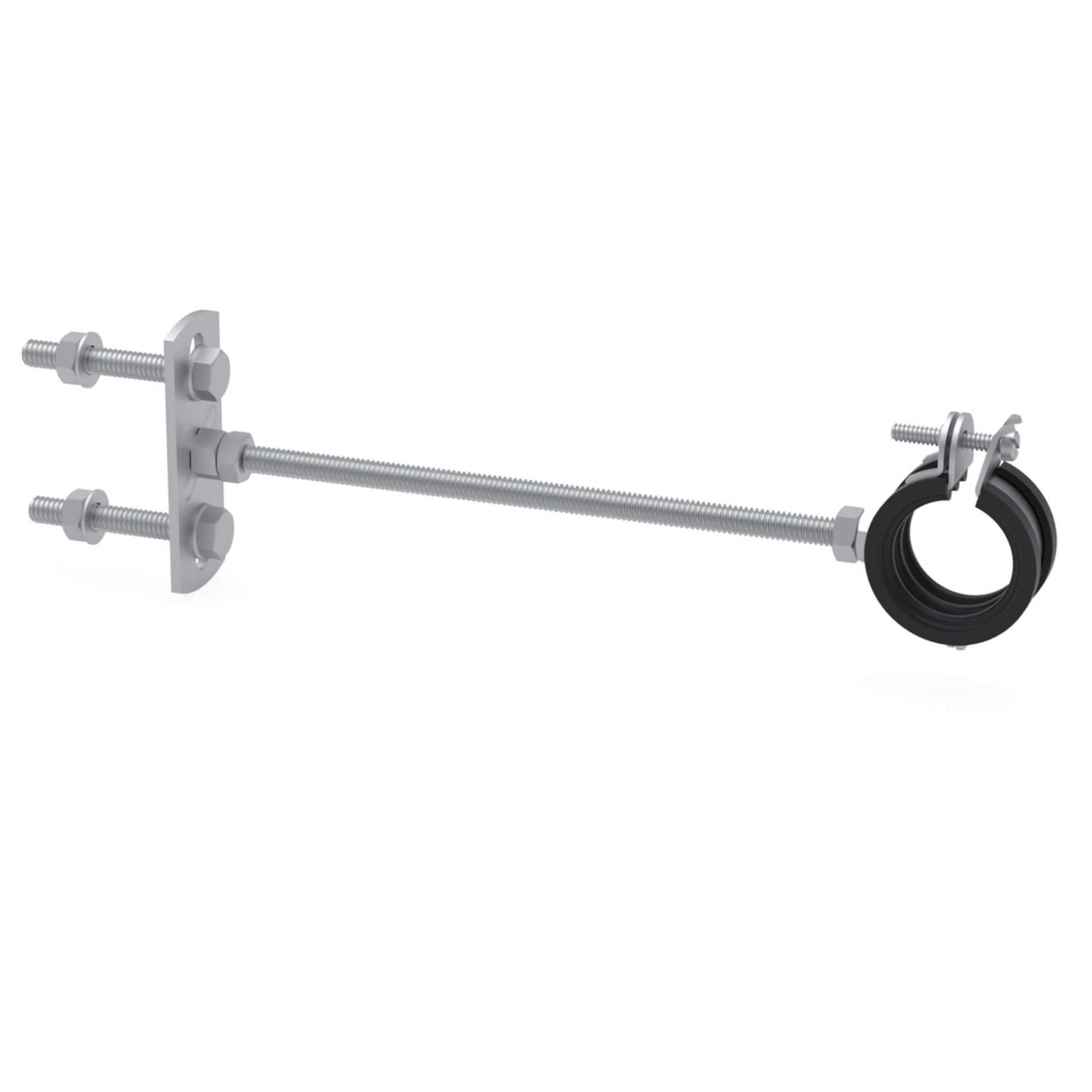 b.safe Mount for Waste Pipes (Ø 32 mm, M8 x 200 mm ) (Steel )