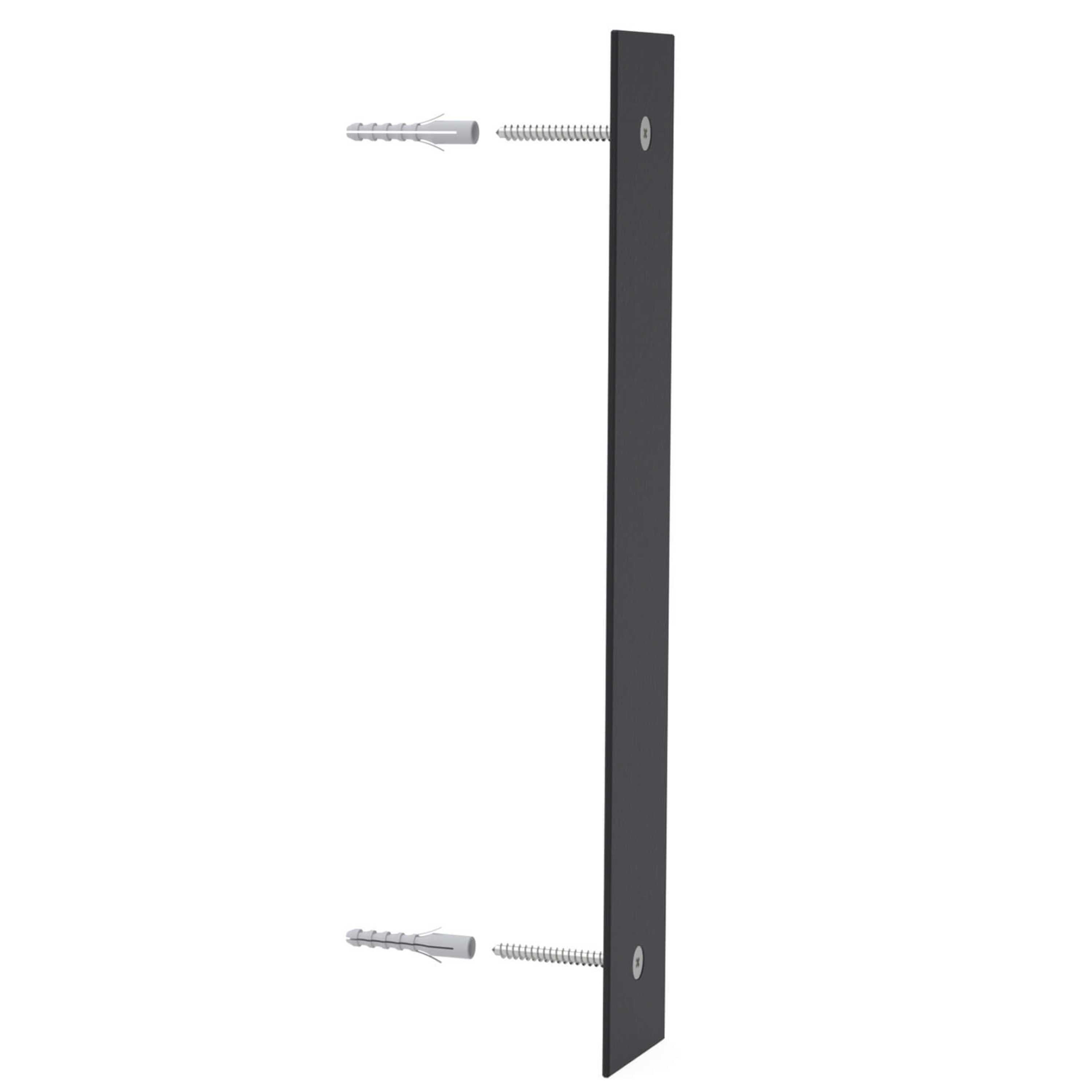 b.safe Wall Mounting Bracket for Waste Pipes (L 260 mm, B 44 mm ) (Steel )
