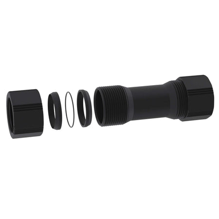 b.safe Connector for Waste Pipes (L 125 mm, Ø 44 mm ) (PE-EX )