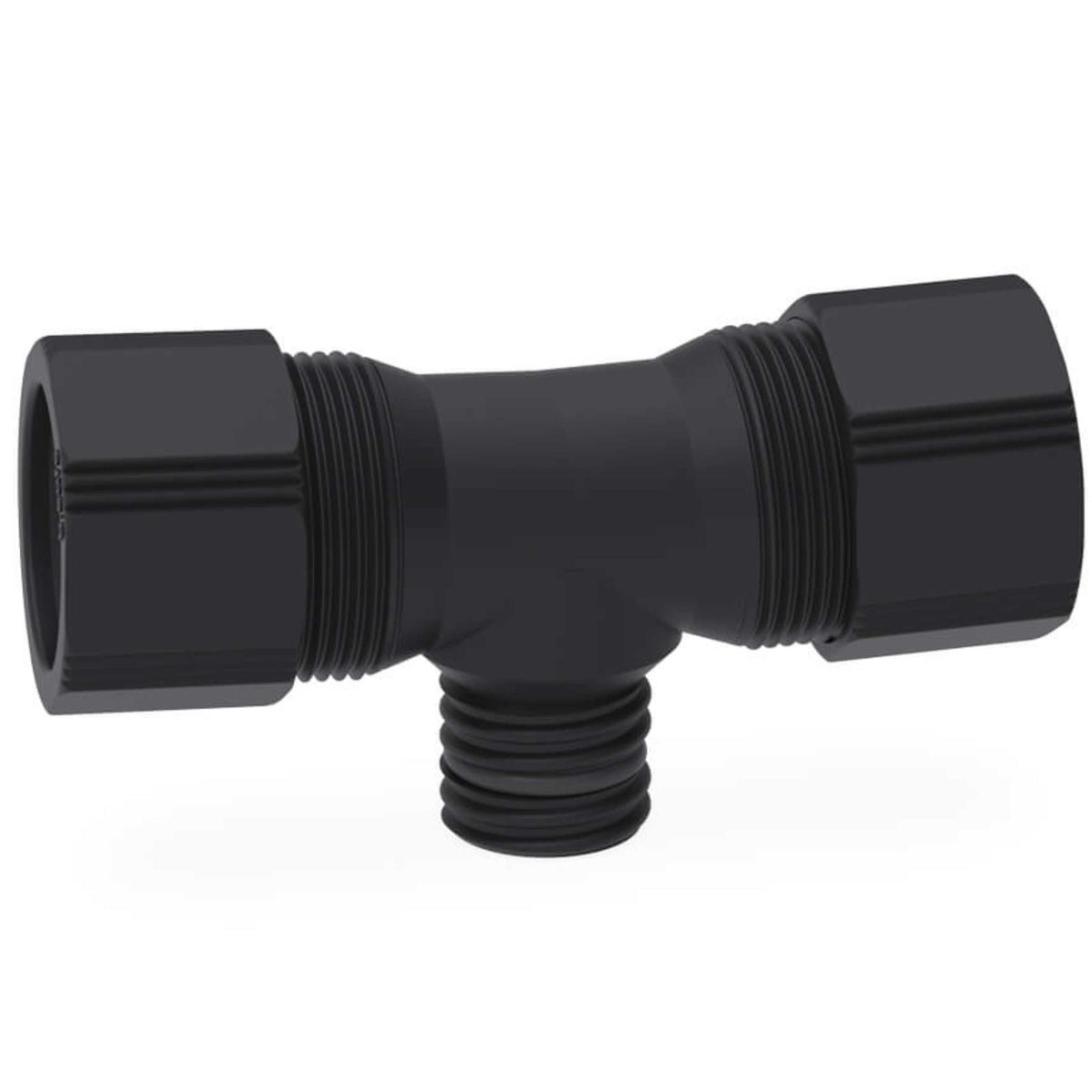 b.safe Y-Connection Tubes for Waste Pipes (L 120mm, 2x Ø 32 mm, 1x GL25 ) (PE-EX )