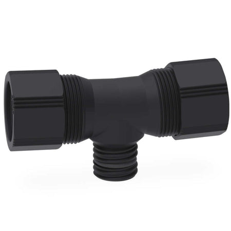 b.safe Y-Connection Tubes for Waste Pipes (L 120mm, 2x Ø 32 mm, 1x GL25 ) (PE-EX )