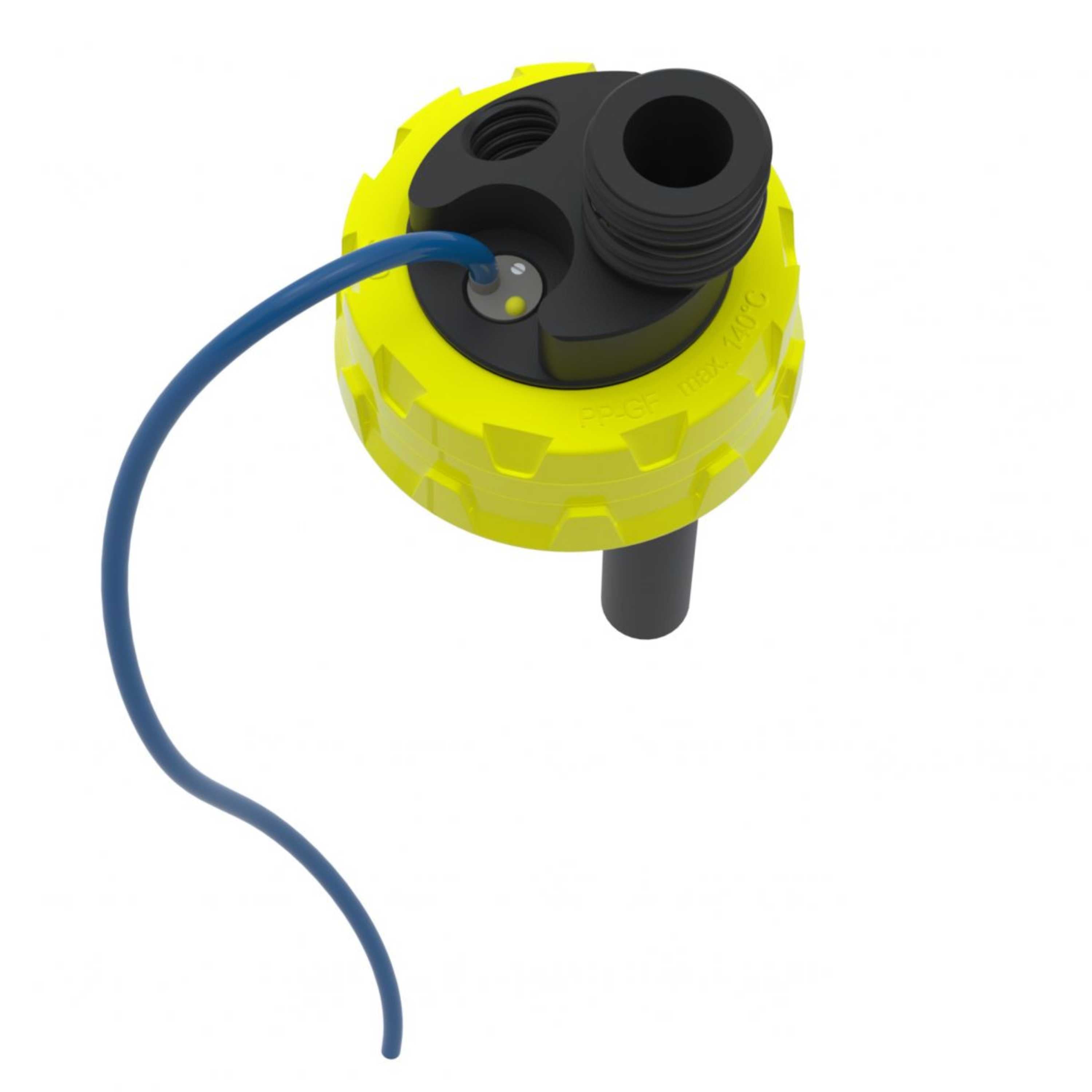 b.safe System Waste Caps Capacitive (S60, 1xGL25 (m), 1xGL14 (f) ) (PE-EX/PP-GF )
