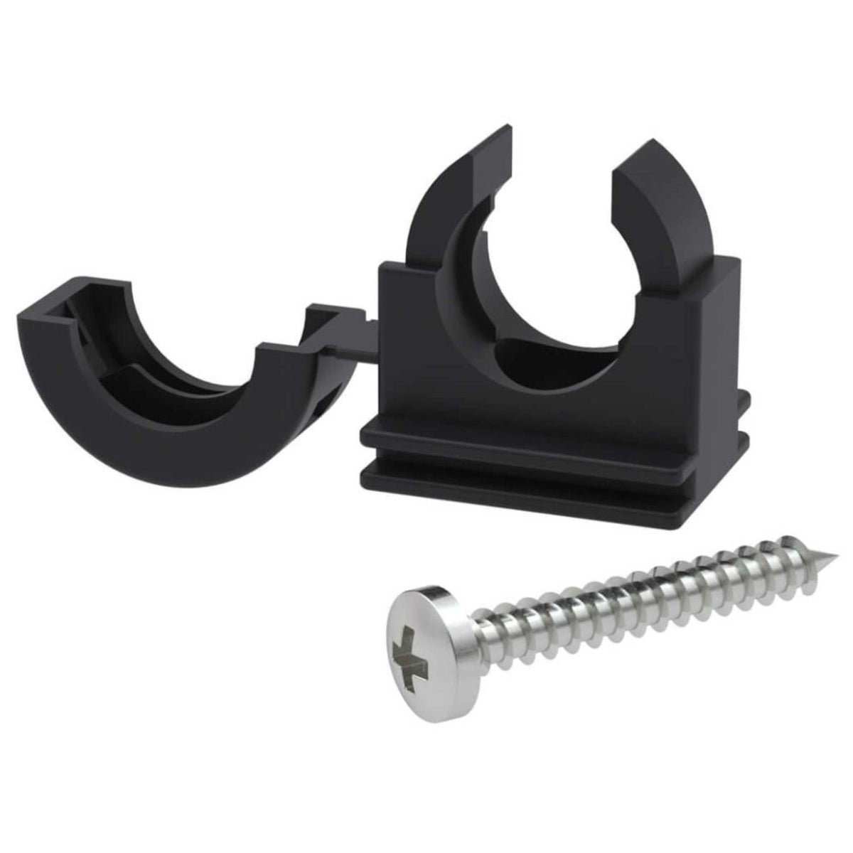 b.safe Wall Mount for Waste Tube Smooth (Ø 16 mm ) (PA )