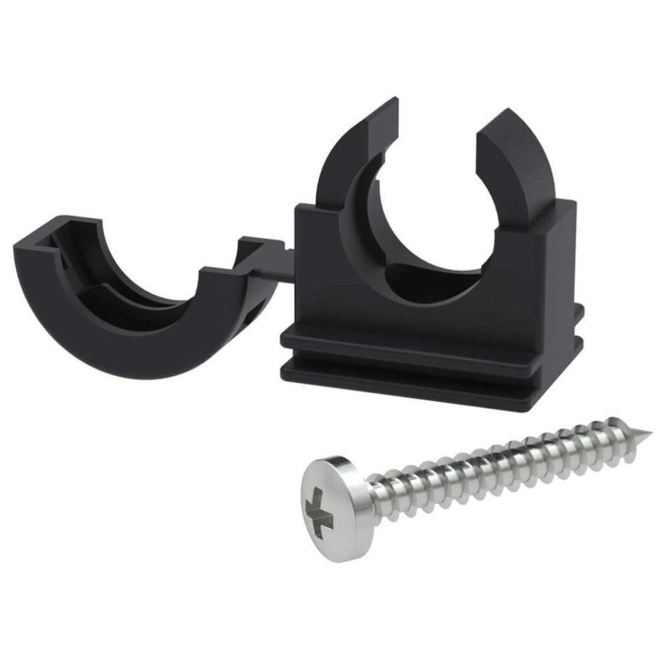 b.safe Wall Mount for Waste Tube Smooth (Ø 16 mm ) (PA )