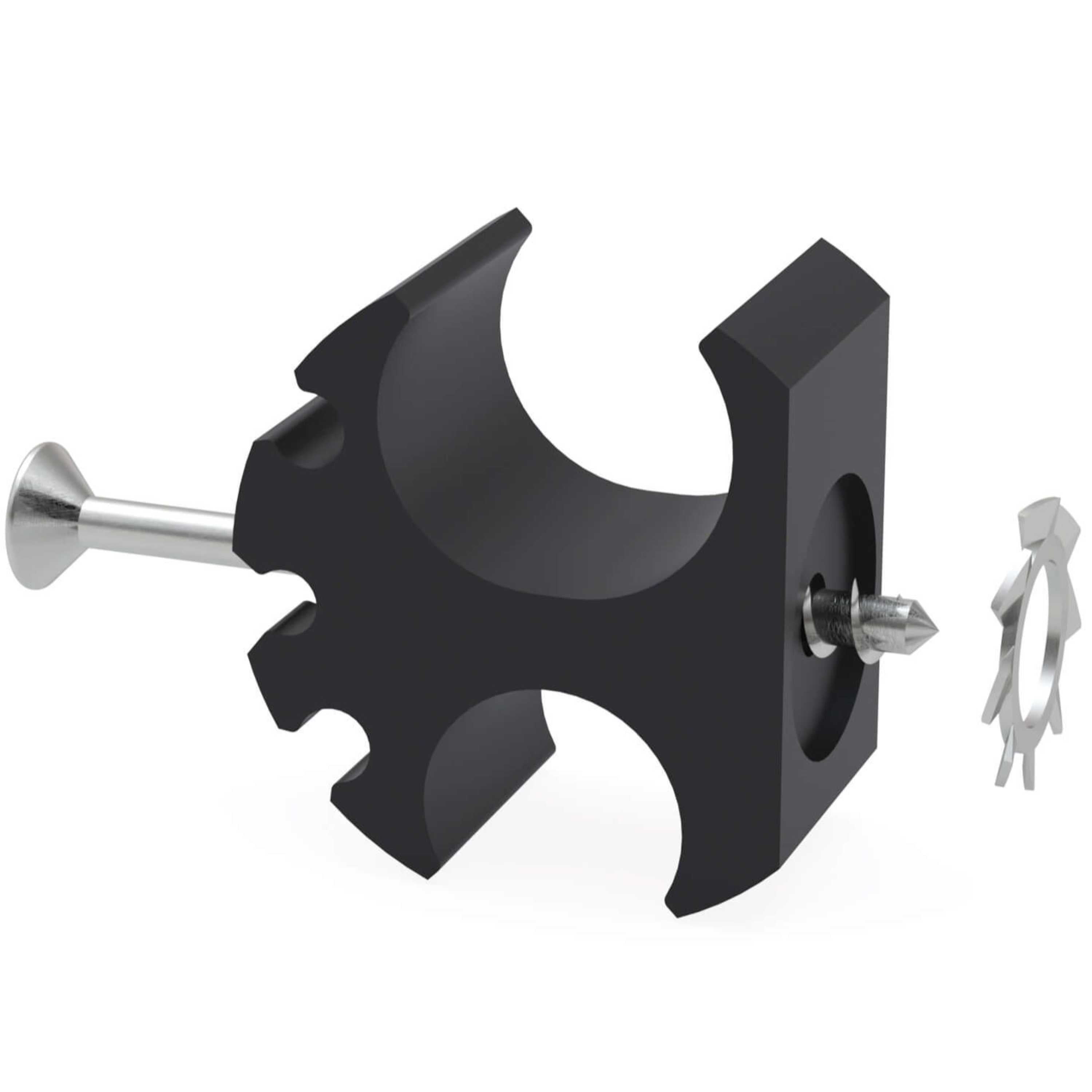 b.safe Clip for Tubes and Cables (L 34,5 x B 29 x H 17 mm ) (POM )