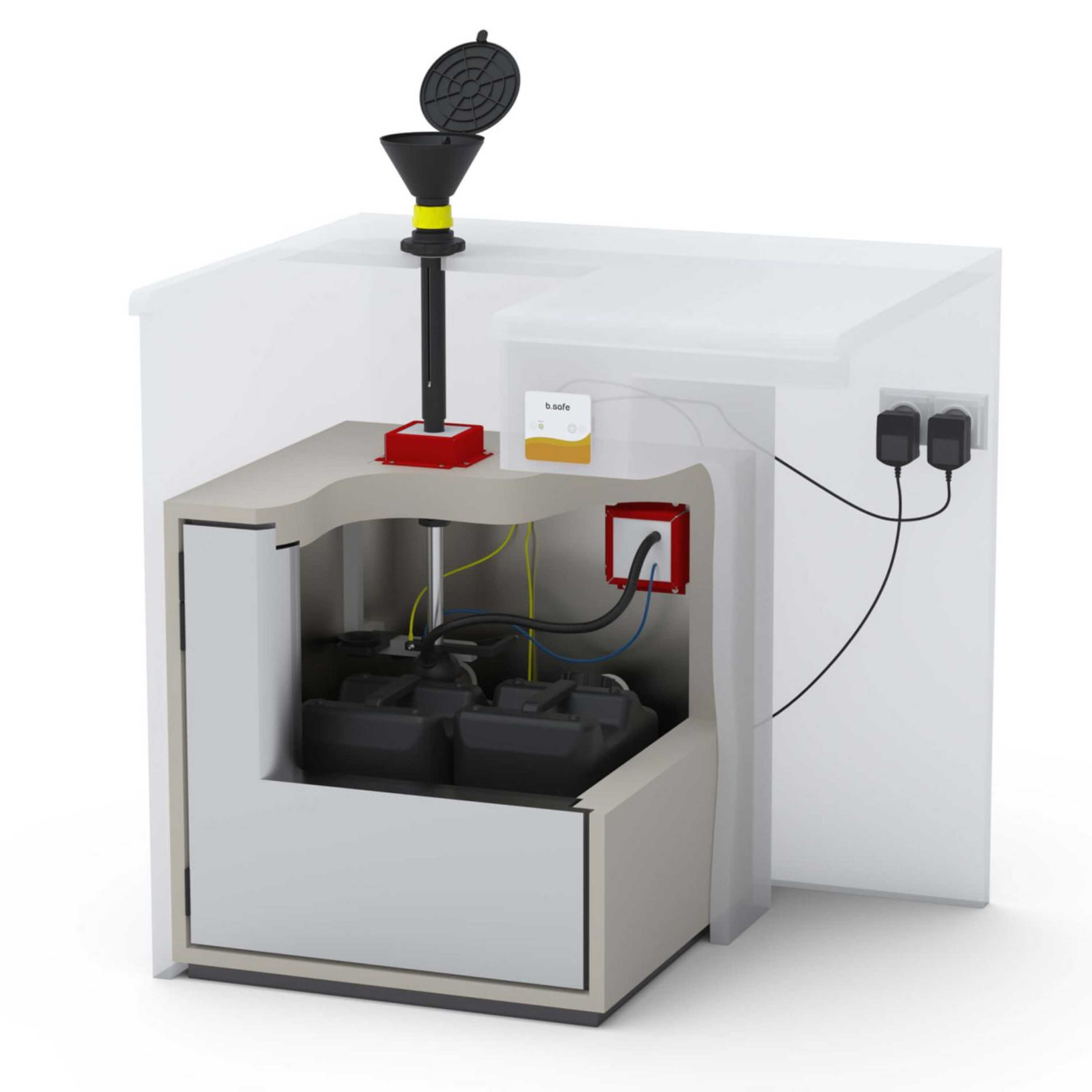 b.safe Direct Filling System (B 593 x T 574 x H 630 mm ) (div. )