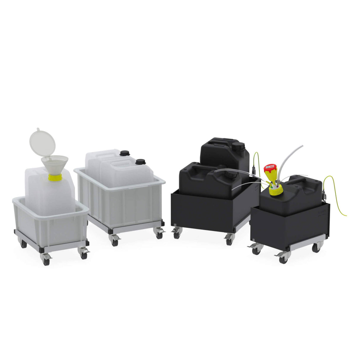b.safe Trolley for collecting trays (L 434 x B 315 x H 99 mm ) (AL )