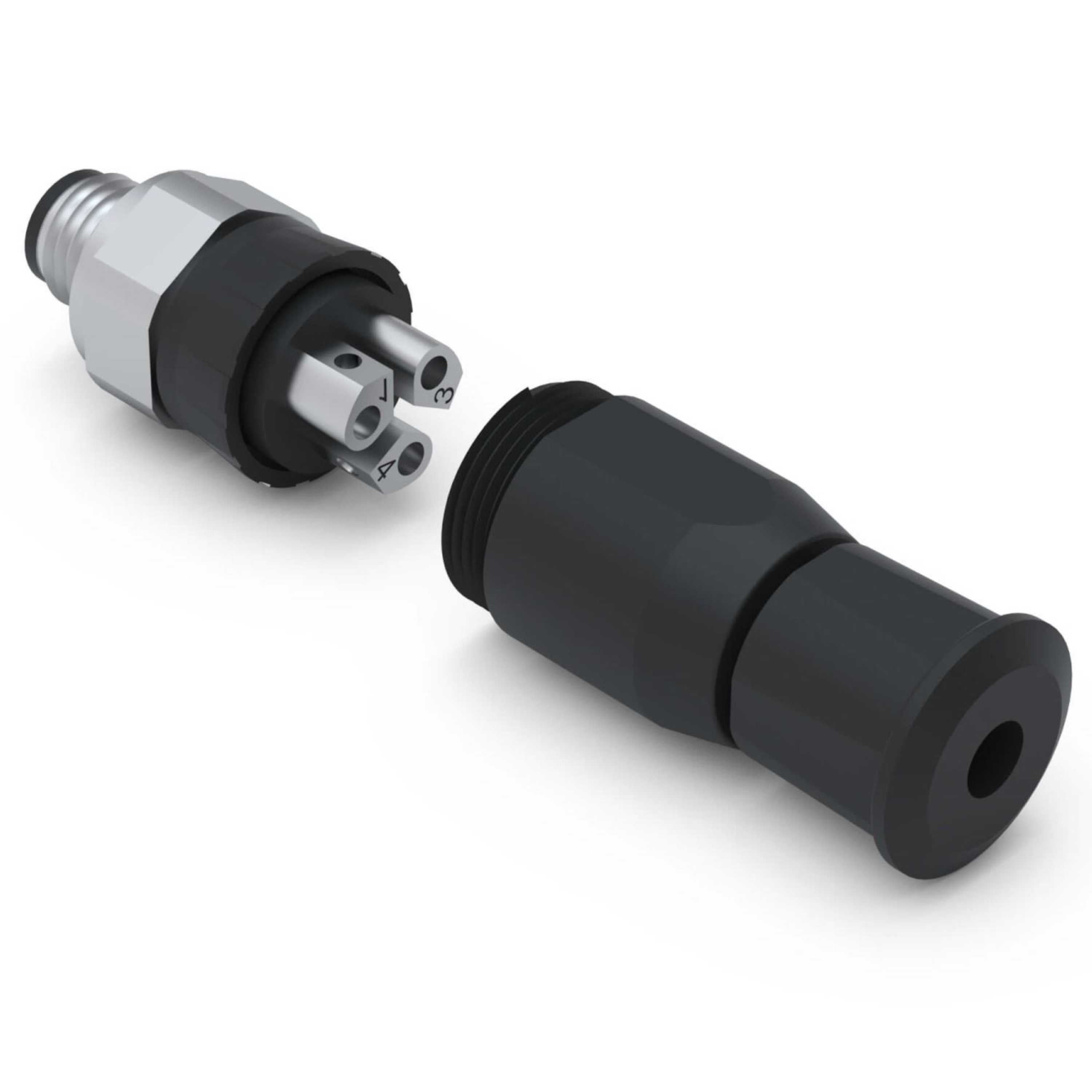 b.safe Plug Connector (M8x1 mm, L 50 x Ø 14 mm ) (div. )