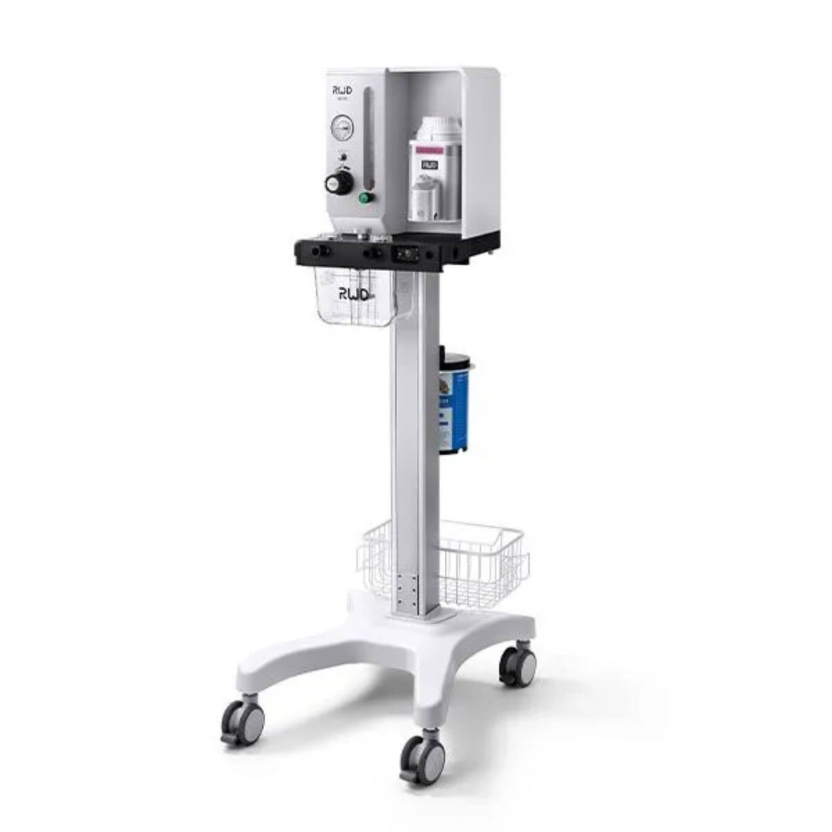 RWD Veterinary Anesthesia Machine-Pole Mount,Isoflurane,Easy Fill