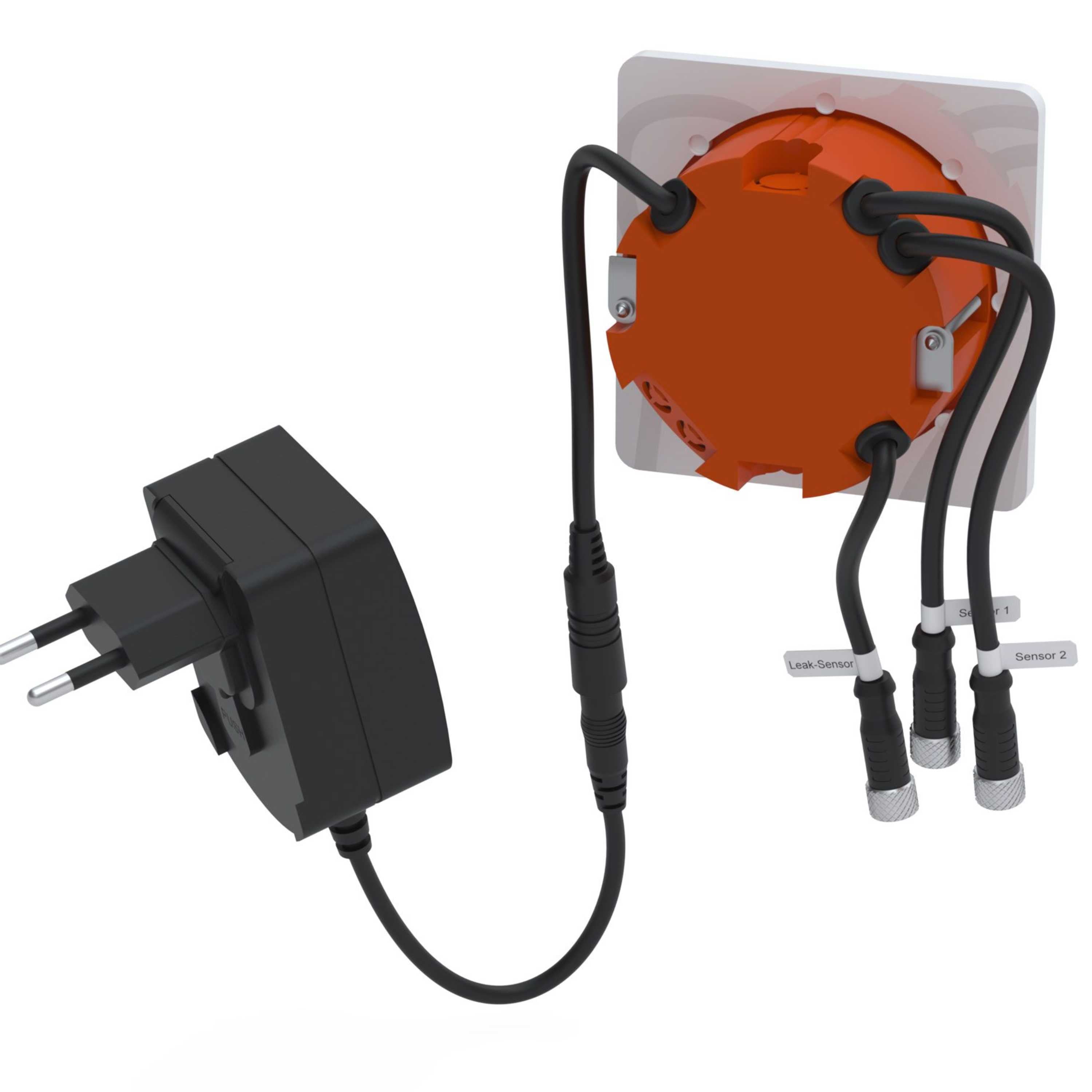 b.safe Mini-Display Leak-Sensor (L 85 x H 85 x T 37 mm ) (div. )