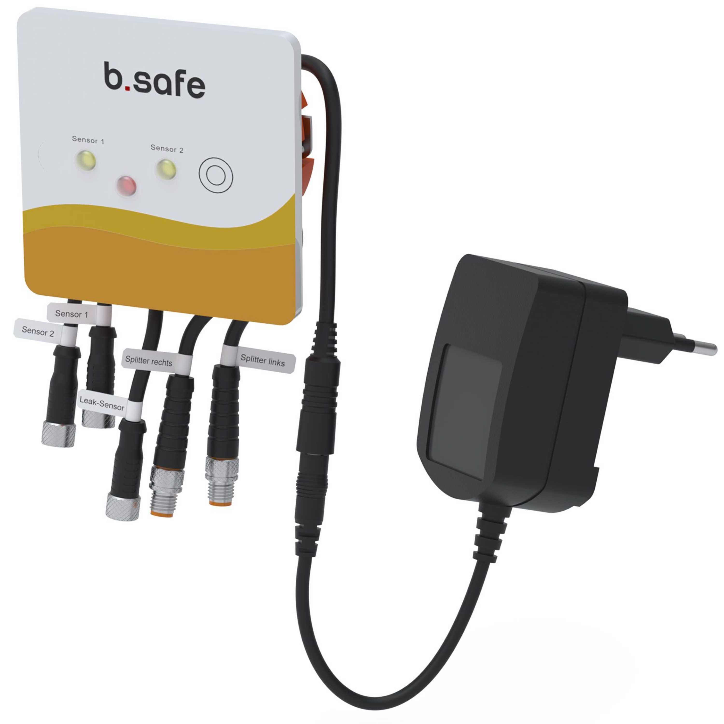 b.safe Mini-Display Leak-Sensor (L 85 x H 85 x T 37 mm ) (div. )